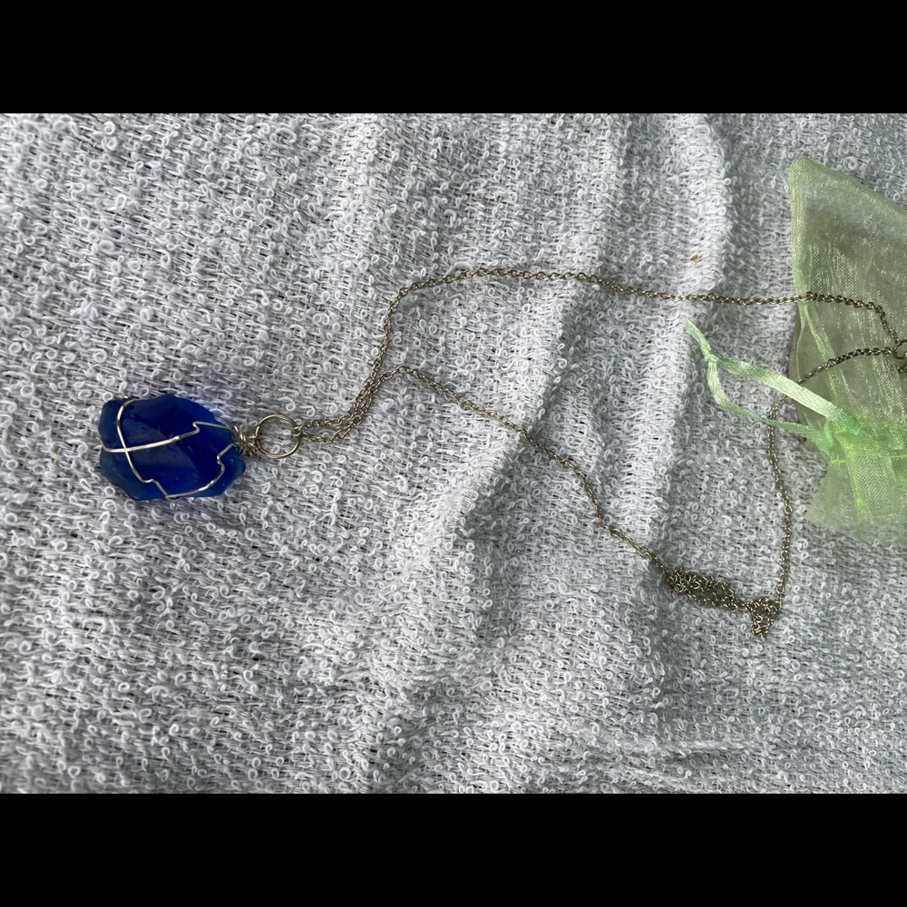 Sea glas necklace